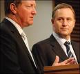 John Key with Nick Smith (Minister for the Environment)