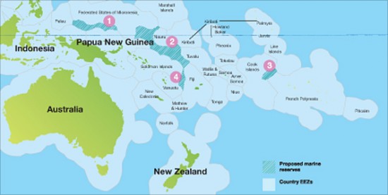 The Nauru Agreement is protecting the holes between national fishing zones